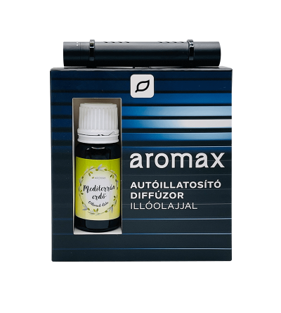 Autóillatosító diffúzor – Mediterrán erdő illóolaj keverékkel 10ml