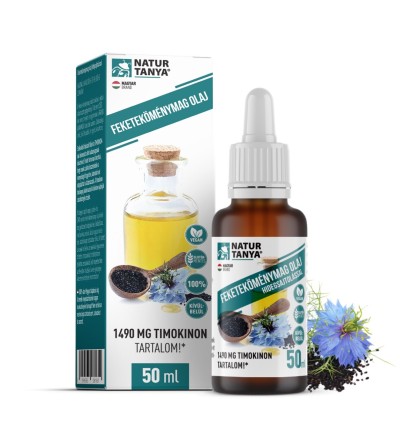 Natur Tanya® 100% feketeköménymag olaj 50ml