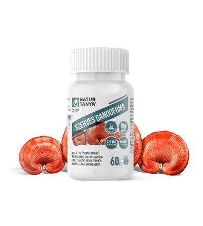 Natur Tanya® Szerves Ganoderma 60 db
