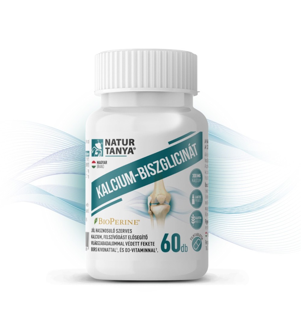 Natur Tanya® KALCIUM-BISZGLICINÁT 60 db