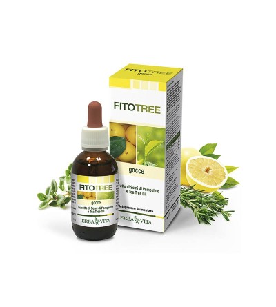 Natur Tanya® E. FitoTree grapefruit, teafa, rozmaring és kakukkfű olaj - Külsőleg/Belsőleg! 30 ml