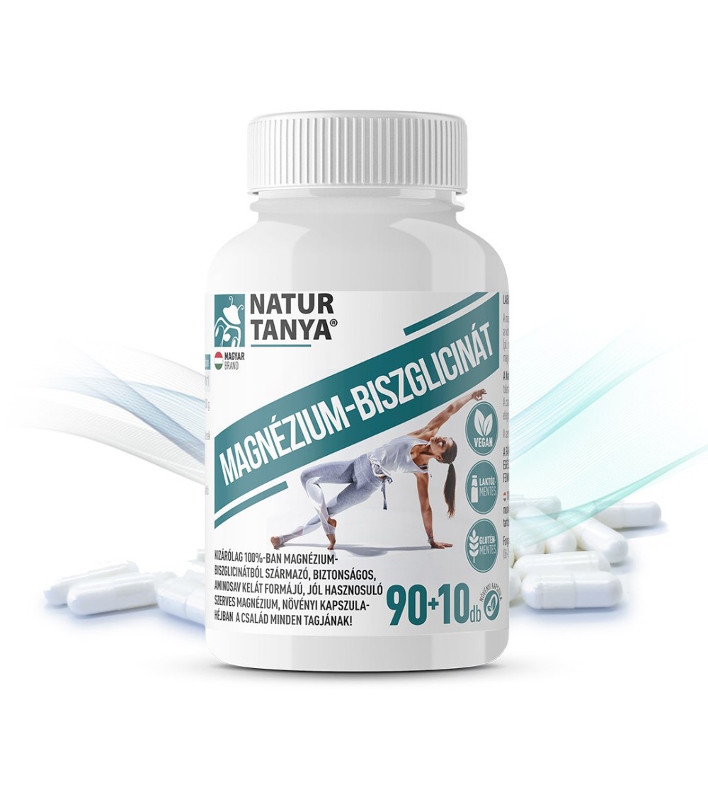 Natur Tanya® MAGNÉZIUM-BISZGLICINÁT 90+10db