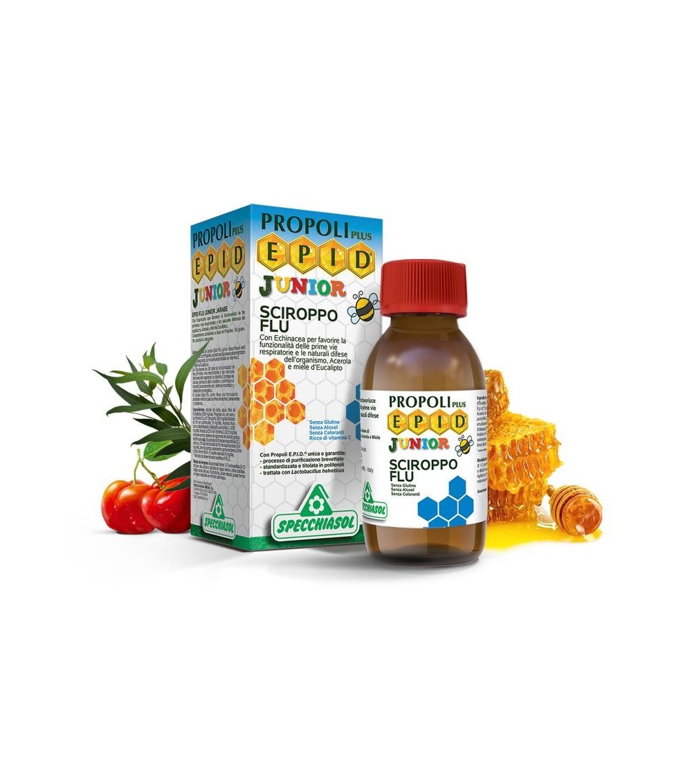 Natur Tanya® S. Flu Junior szirup gyermekeknek, E.P.I.D.® propolisszal 3 éves kortól