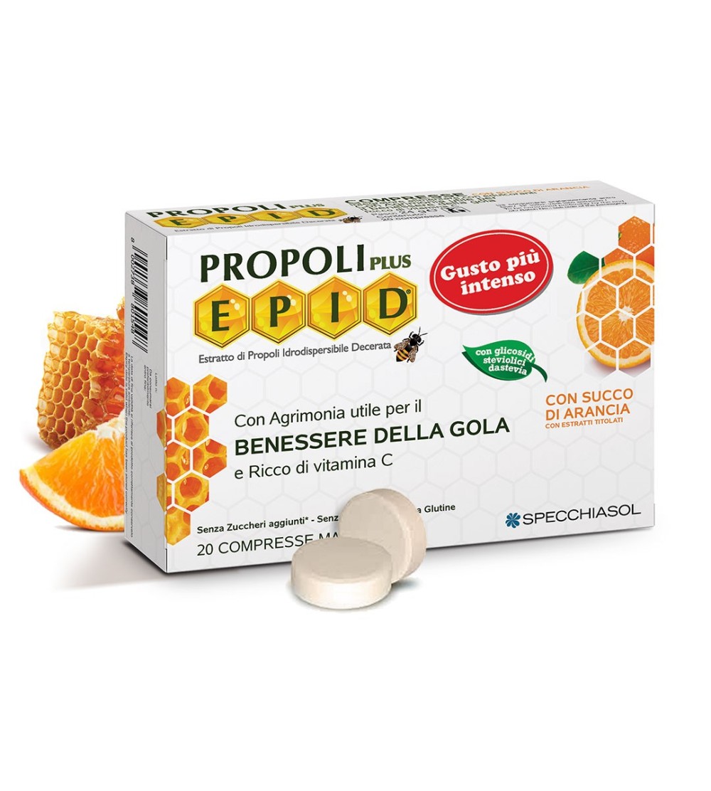 Natur Tanya® S. EPID® propoliszos szopogatós tabletta C-vitaminnal (narancsos) édesítőszerrel 24g