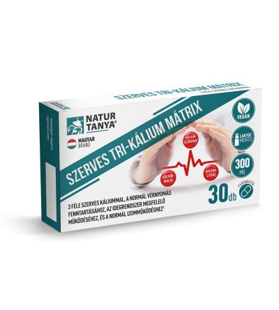 Natur Tanya® Szerves TRI-KÁLIUM MÁTRIX 30 db