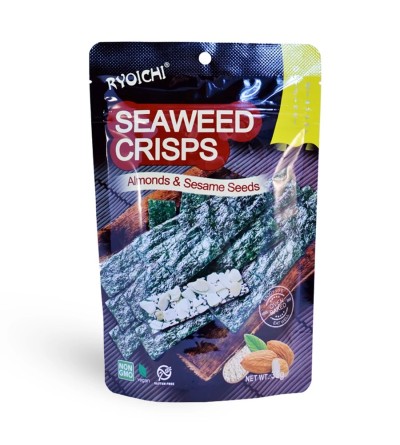 Algalap snack mandulával és szezámmaggal 35g
