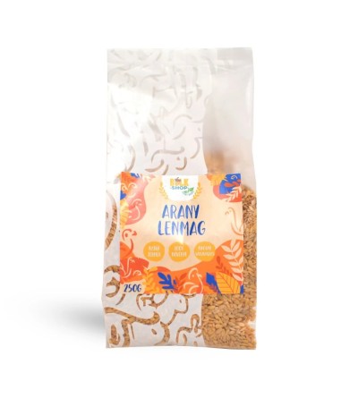 Bulkshop arany lenmag 250g