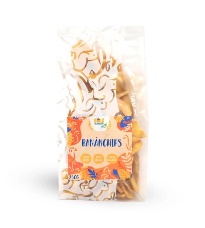 Bulkshop banánchips 250g