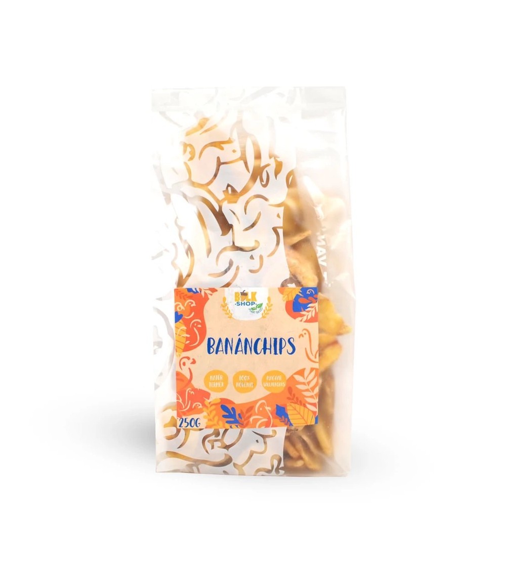 Bulkshop banánchips 250g