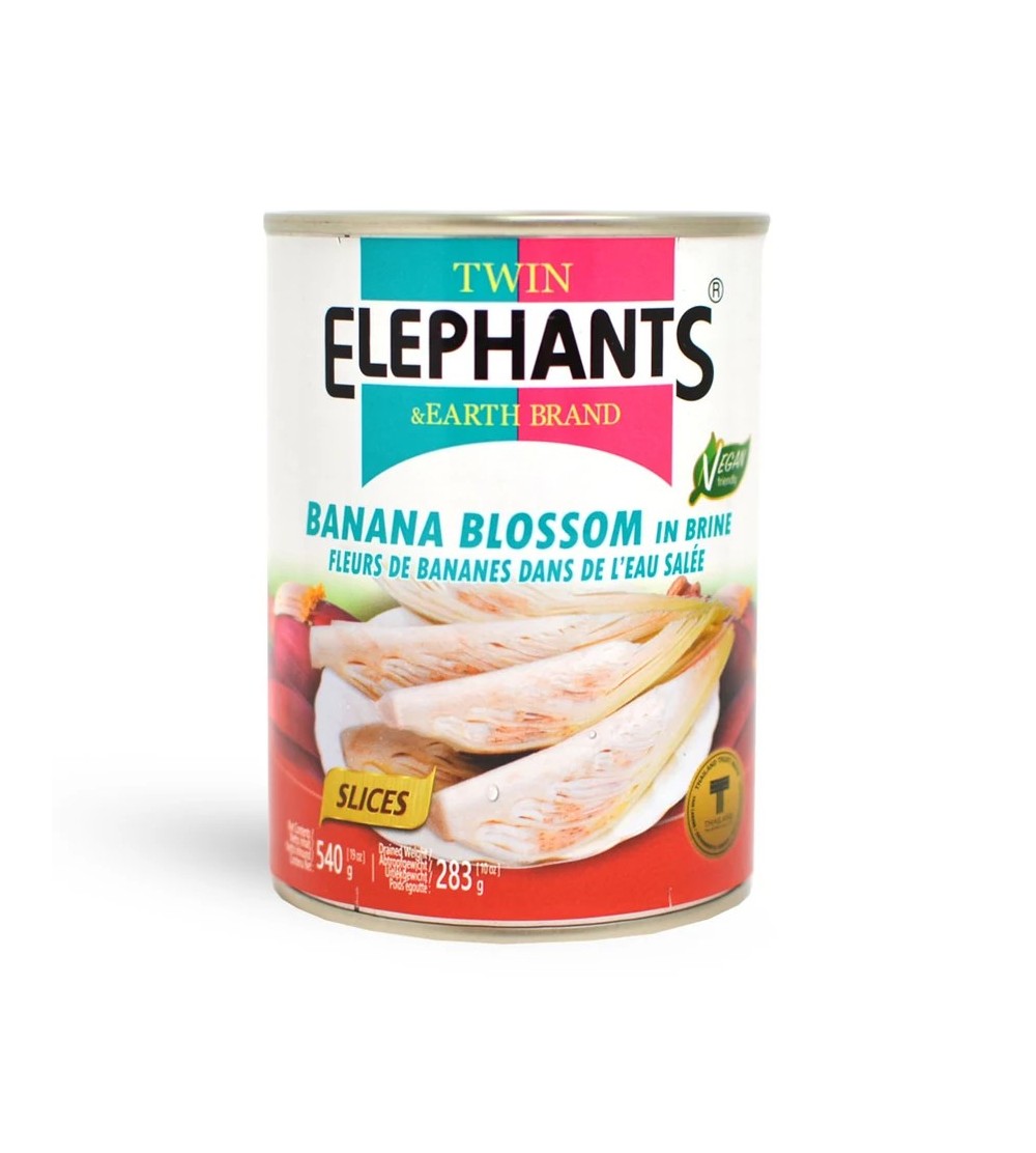 Twin Elephants banánvirág konzerv 540g