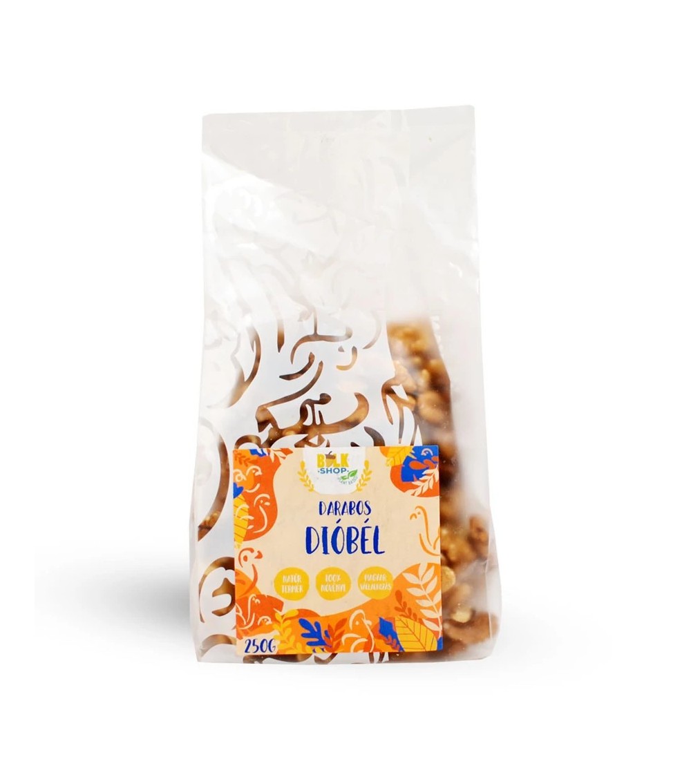 Bulkshop dióbél darabos 250g (negyedes)