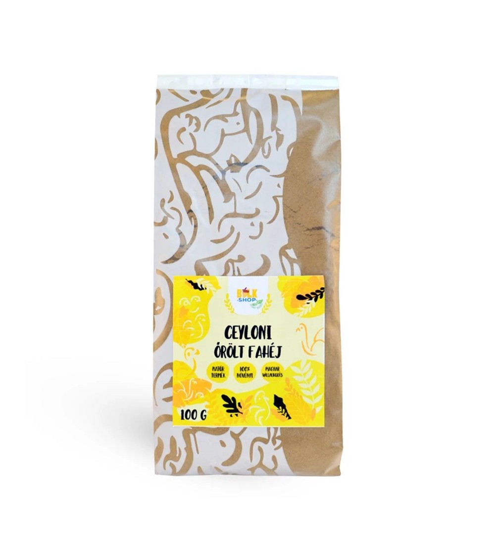 Bulkshop ceyloni fahéj őrölt 100g