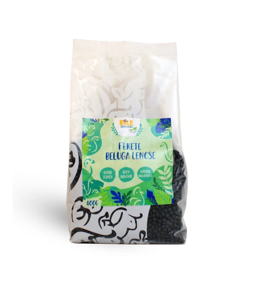 Bulkshop fekete beluga lencse 400g