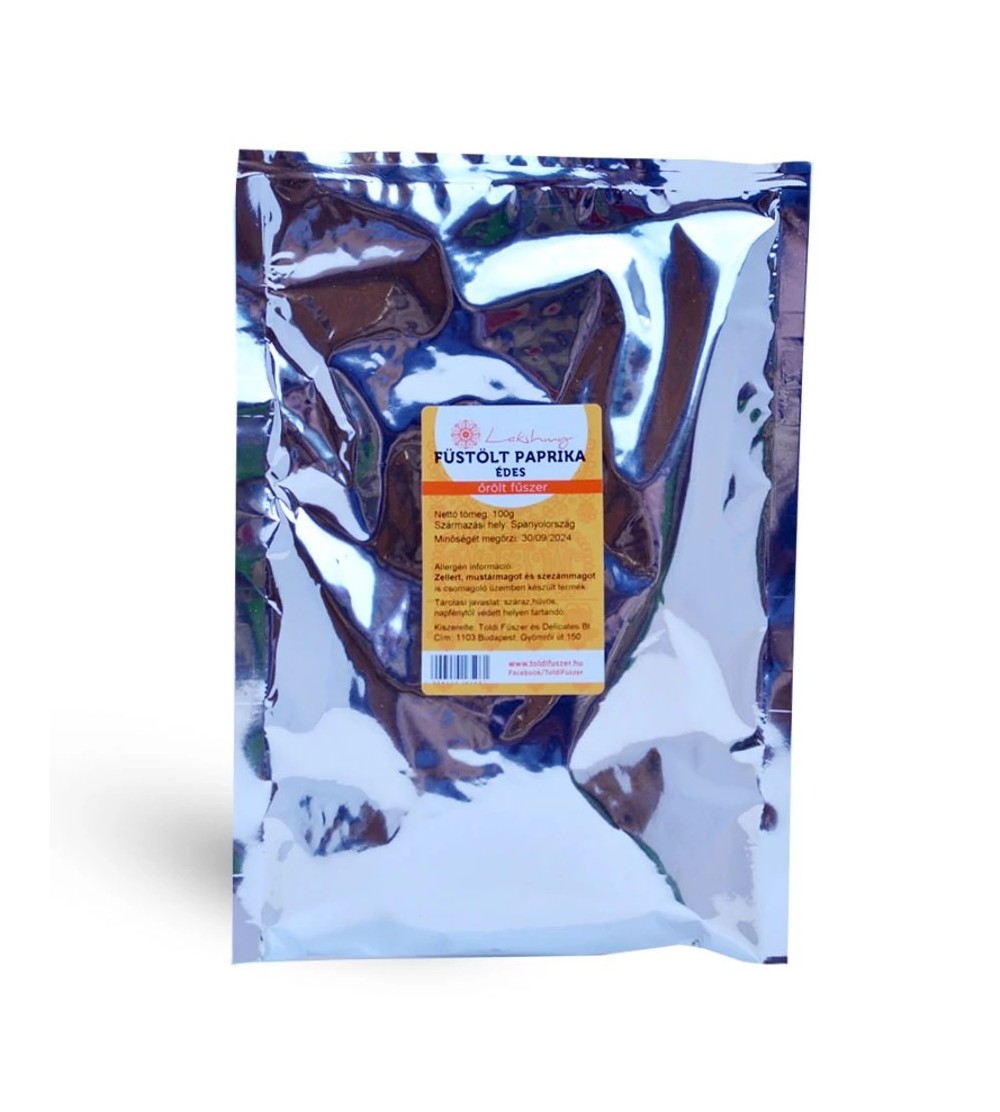 Bulkshop füstölt őrölt fűszerpaprika (spanyol) 100g
