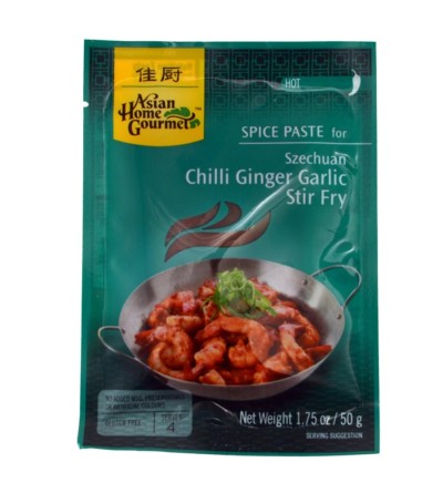 Szecsuáni (chili-gyömbér-fokhagyma) fűszer paszta 50g