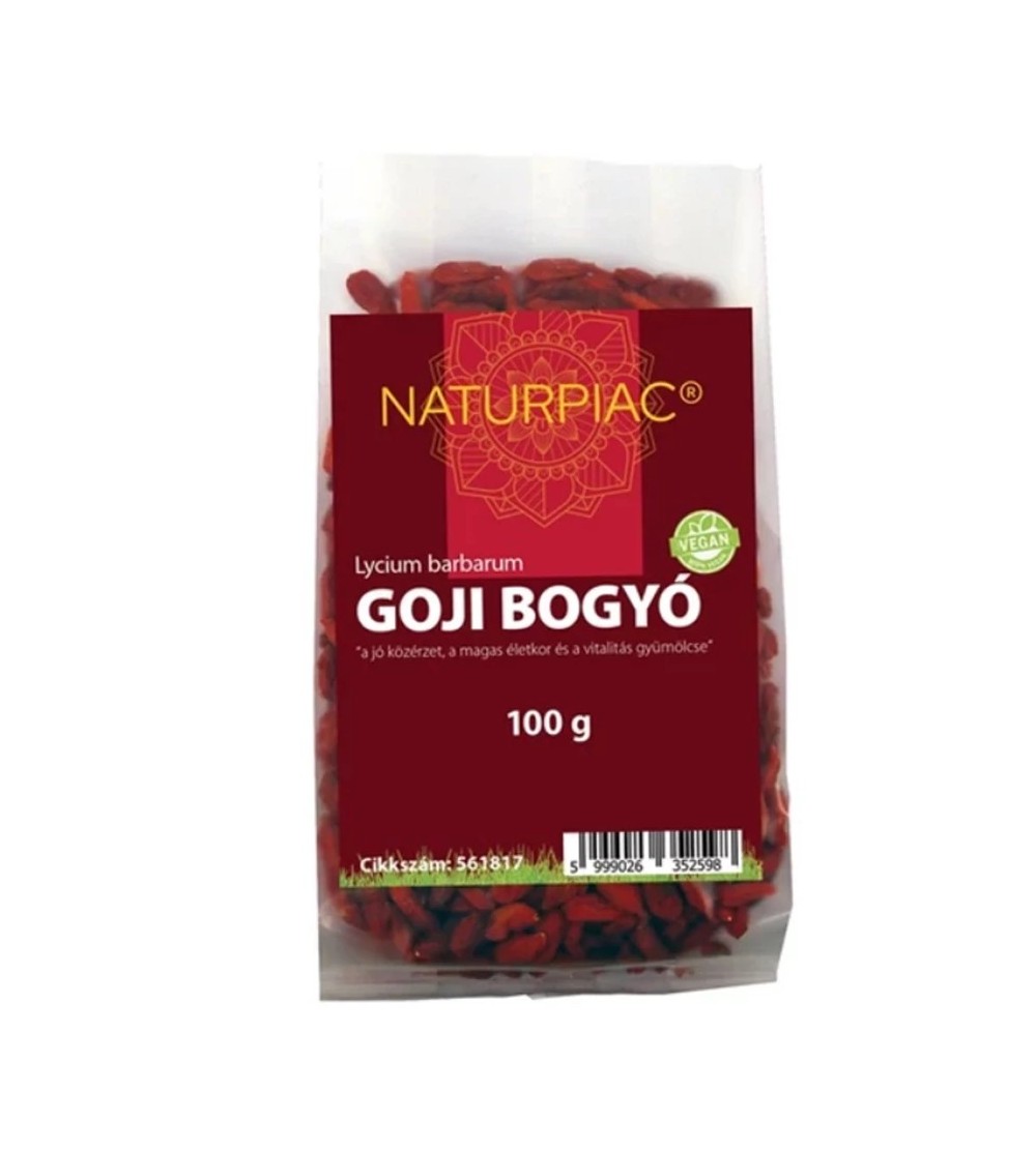 NaturPiac Goji bogyó Lycium barbarum