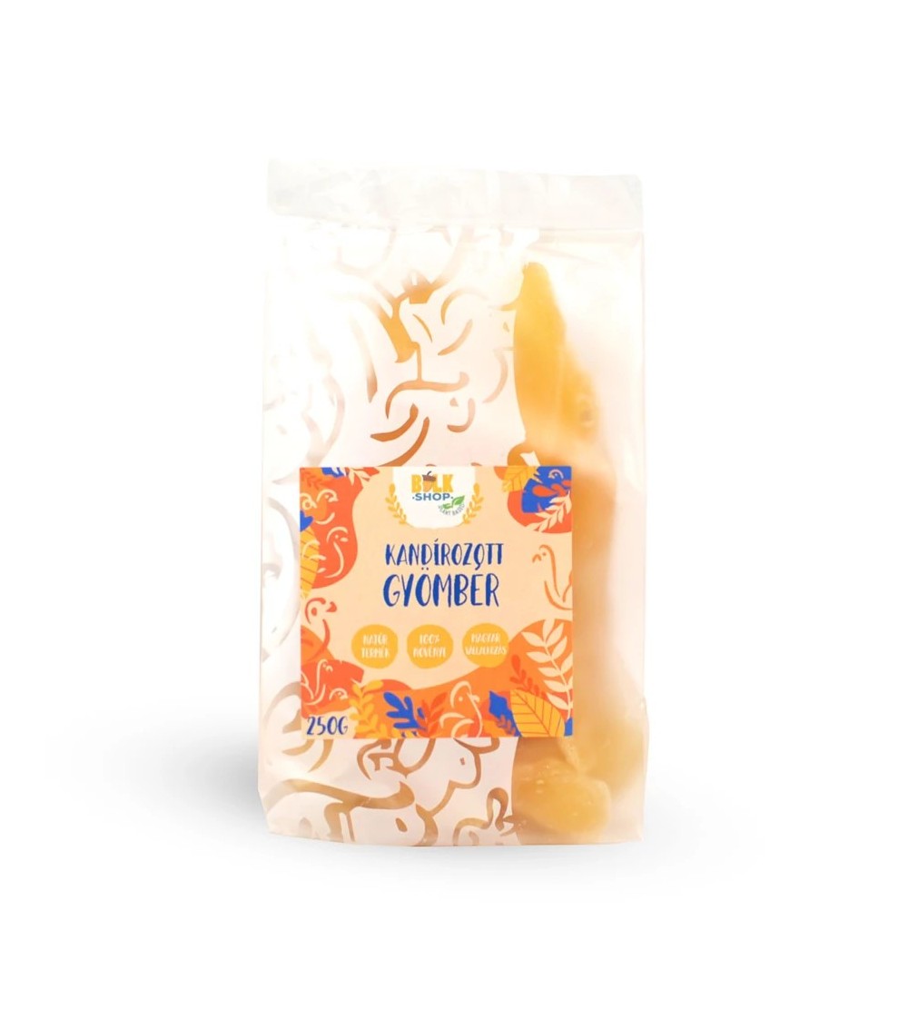 Bulkshop gyömbér kandírozott 250g