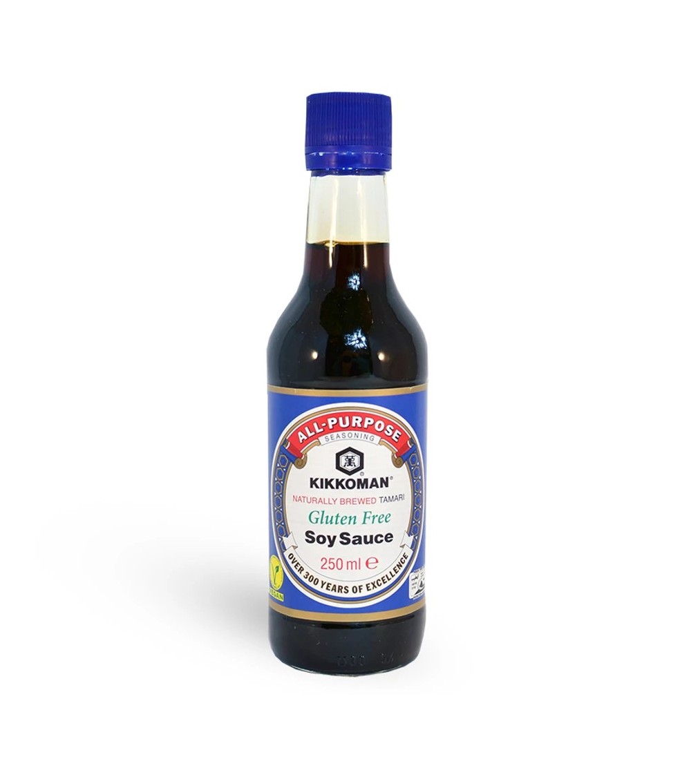 Kikkoman tamari szósz 250ml (gluténmentes szójaszósz)
