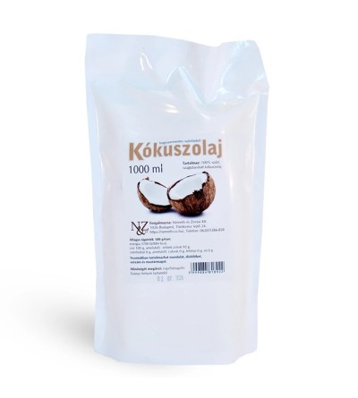N&Z Kókuszolaj 1000ml (tasakos)
