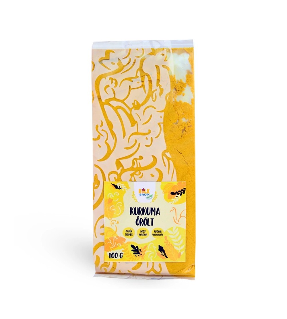 Bulkshop kurkumapor 100g