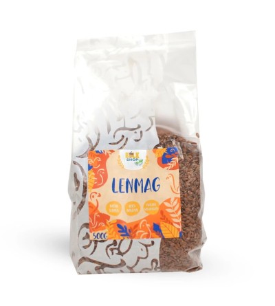 Bulkshop lenmag 500g