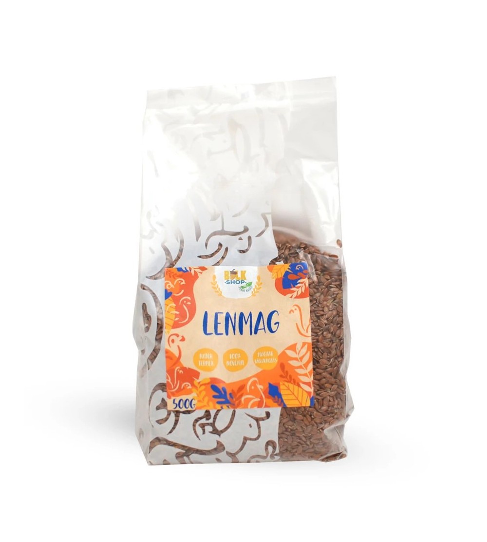 Bulkshop lenmag 500g