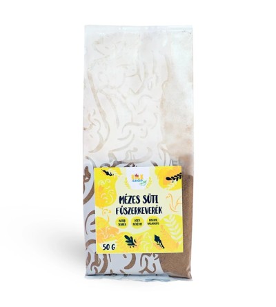Bulkshop mézes süti fűszerkeverék, 50g
