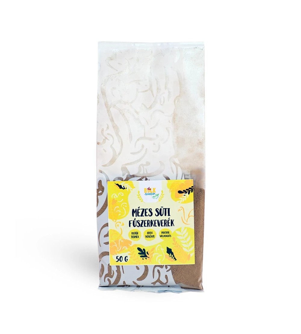 Bulkshop mézes süti fűszerkeverék, 50g