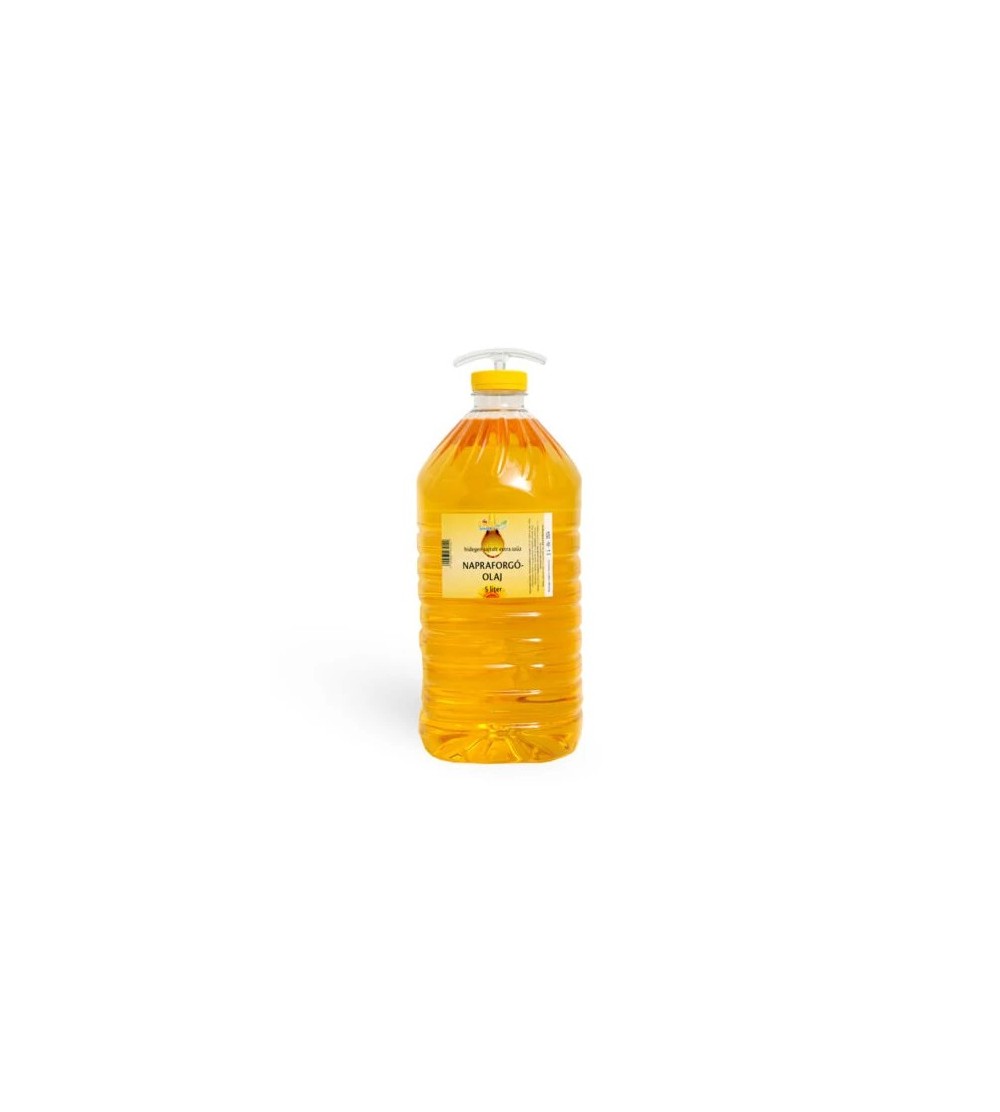 Bulkshop Napraforgó olaj 5 LITER HIDEGEN SAJTOLT