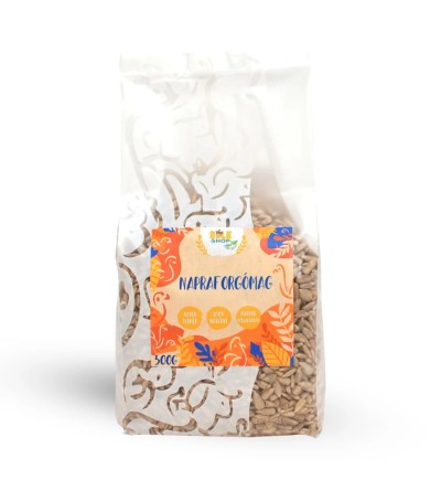 Bulkshop napraforgómag hántolt natúr 500g
