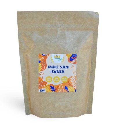 Bulkshop pisztácia, hántolt, sótlan 100g