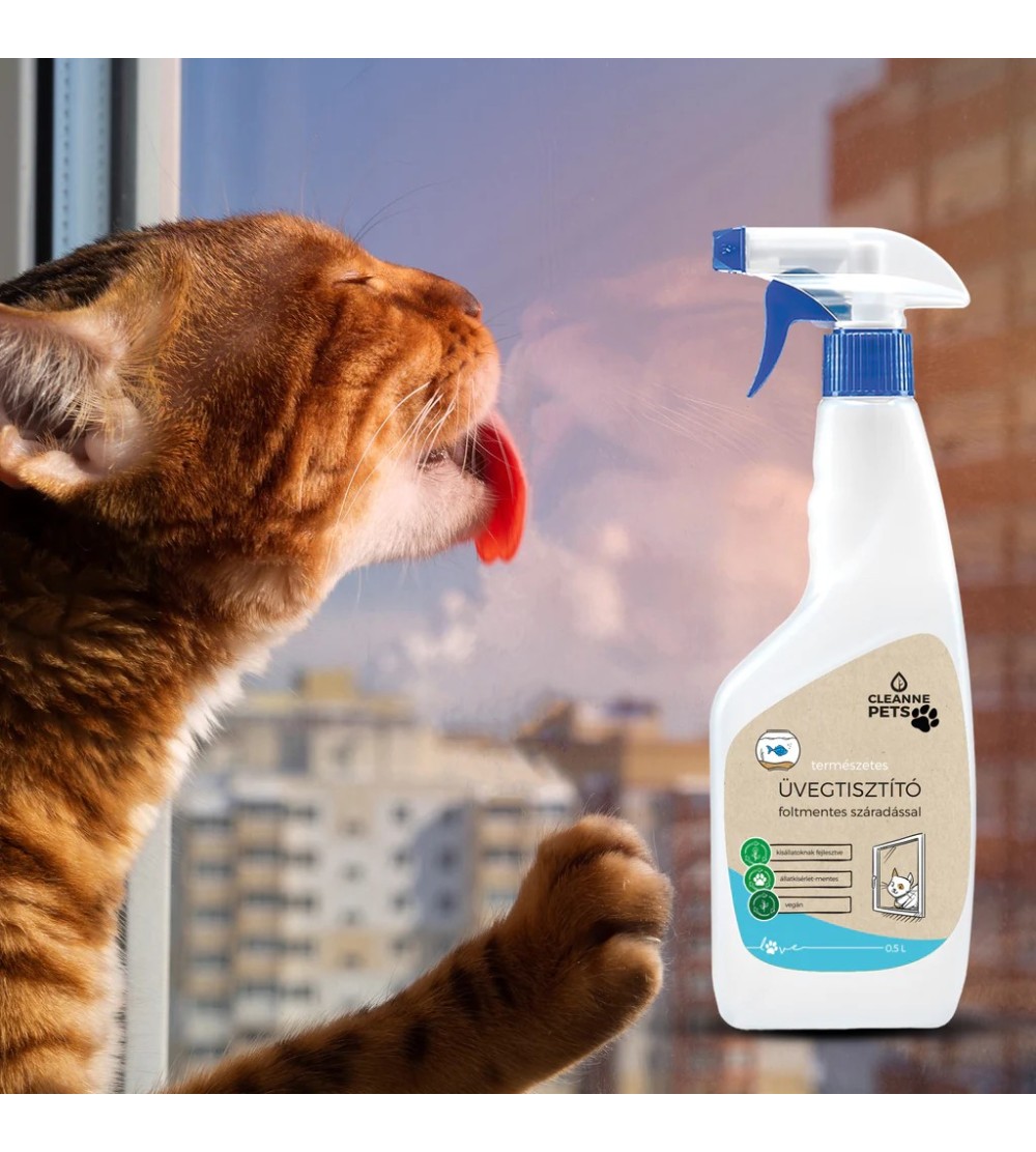 Cleanne Pets Üvegtisztító 500ml