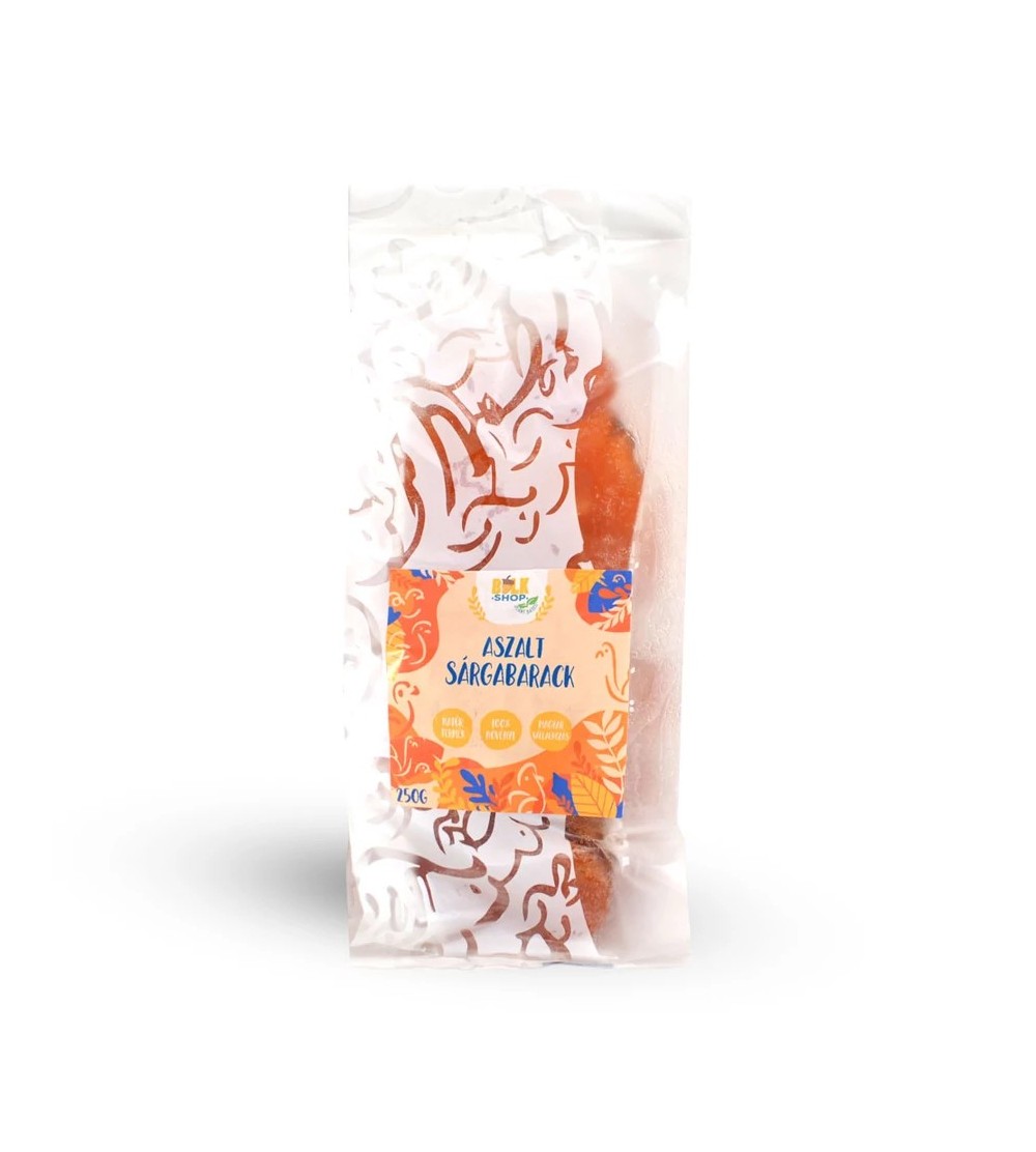 Bulkshop sárgabarack aszalt, 250g