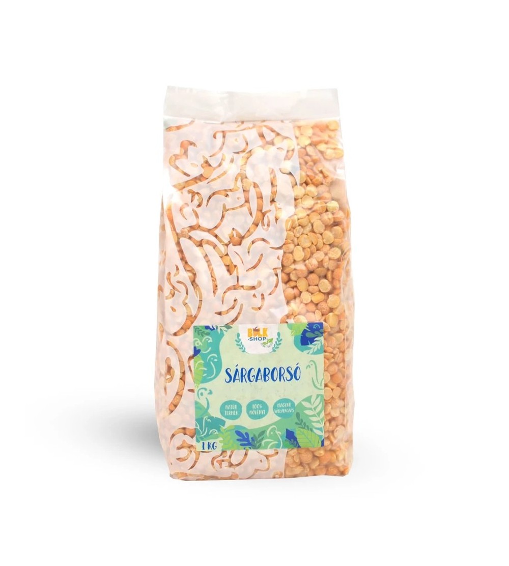 Bulkshop sárgaborsó 1000g