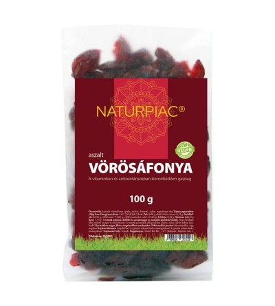 NaturPiac aszalt vörösáfonya 100g