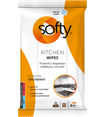 Softy konyhai nedves törlőkendő 40 lap