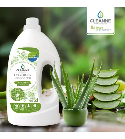 Cleanne Folyékony mosószer koncentrátum aloe vera illóolajjal 2000ml