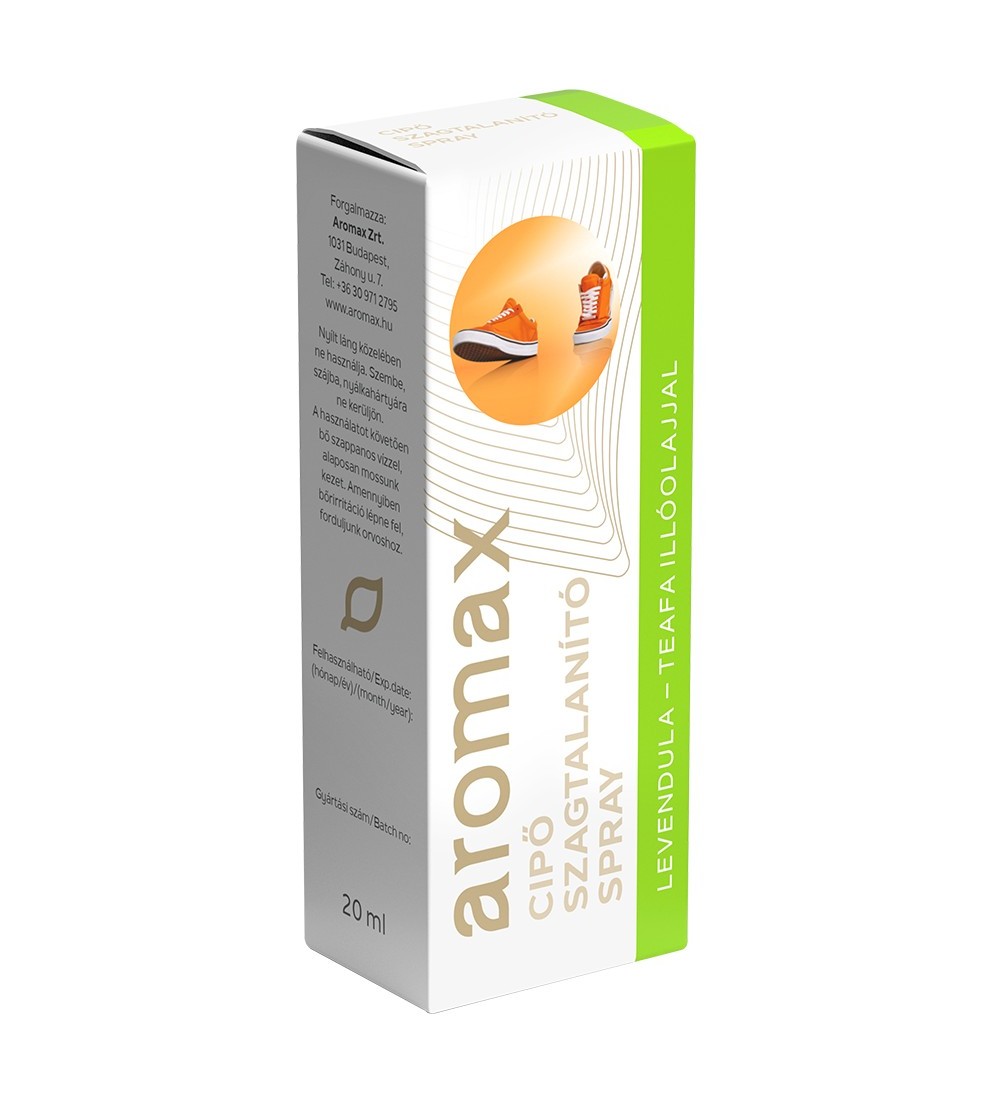 Aromax Cipőszagtalanító spray 20ml