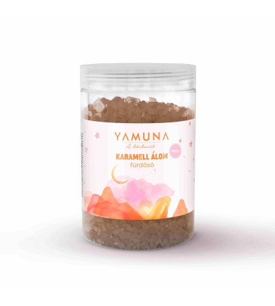Yamuna Tégelyes fürdősó karamell álom 1000 g