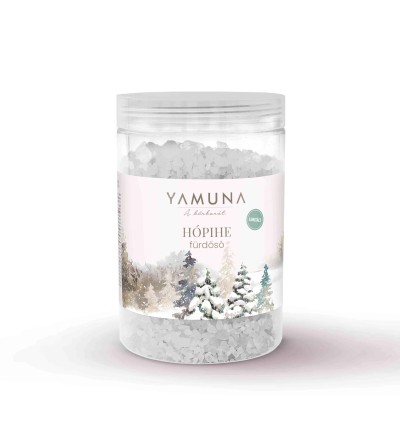 Yamuna Tégelyes fürdősó hópihe 1000 g