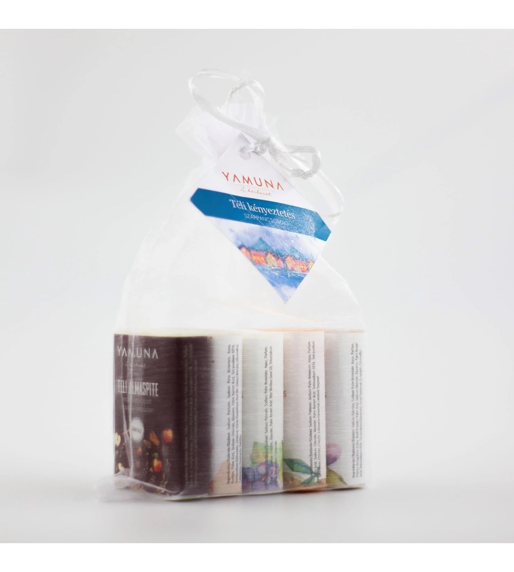 Yamuna Téli kényeztetés szappancsomag (5x33g) Yamuna Téli kényeztetés szappancsomag (5x33g)