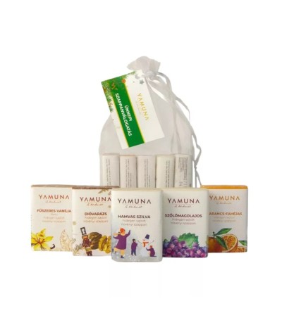 Yamuna Ünnepi szappanválogatás csomag (5x33g)