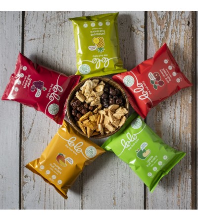 Lolo szárított gyümölcs snack 25g