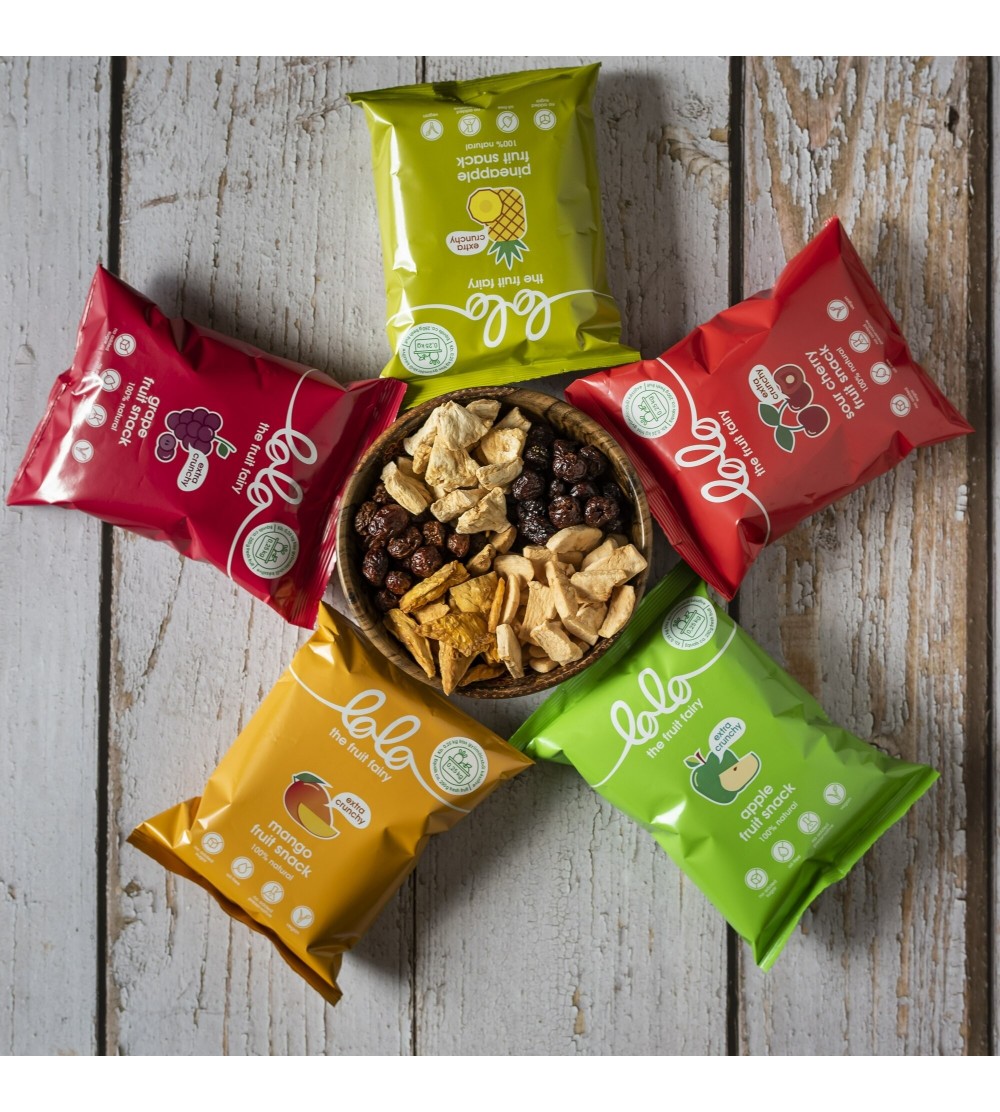 Lolo szárított gyümölcs snack 25g