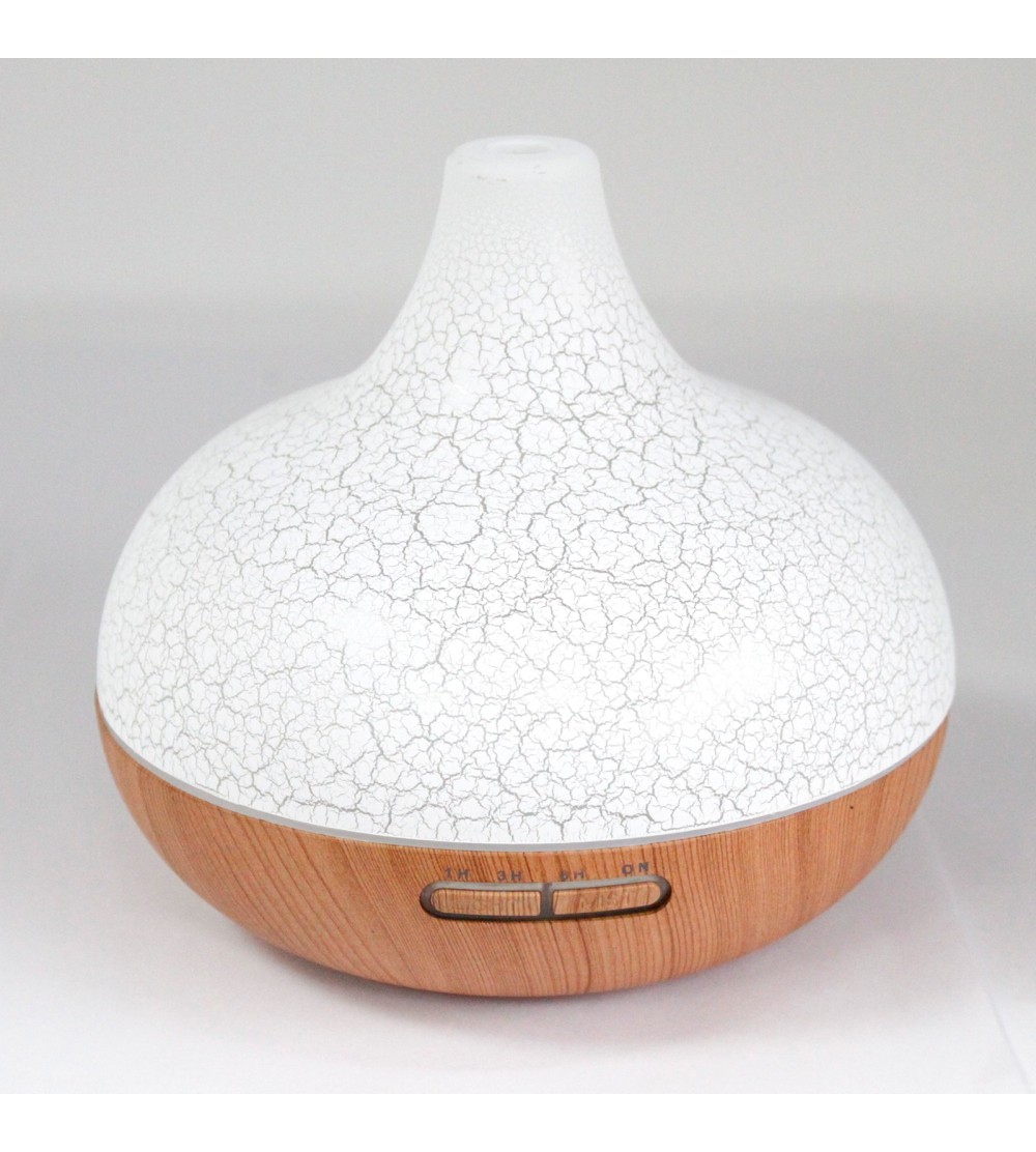 Santorini Aroma Diffúzor - Repedezett Hatás - USB - Színváltós - Időzítővel