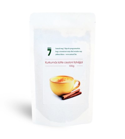 Nature7 kurkumás latte ceyloni fahéjjal 100g