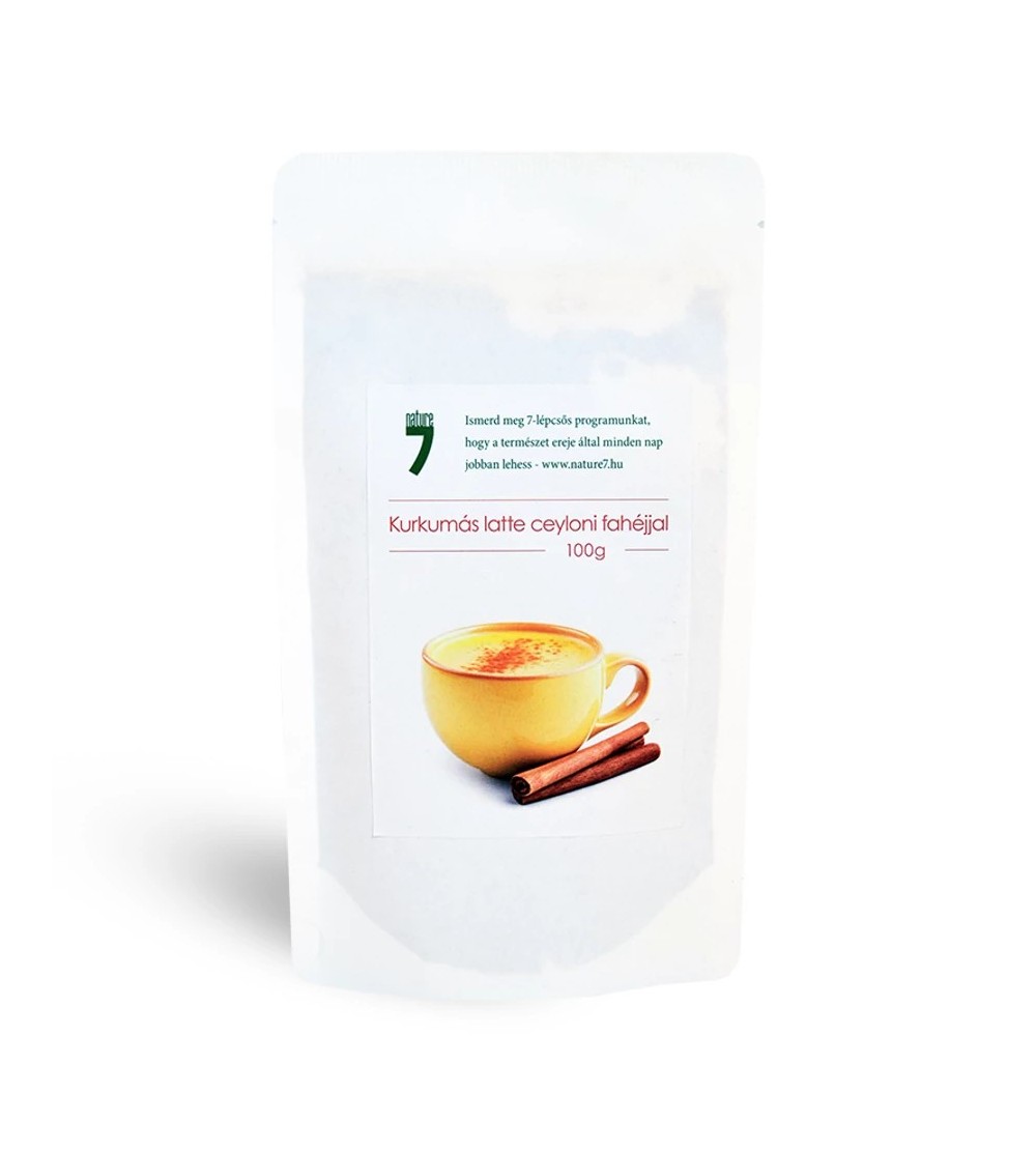 Nature7 kurkumás latte ceyloni fahéjjal 100g