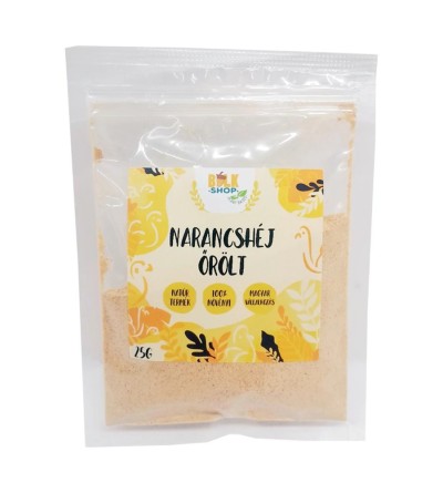 Bulkshop narancshéj őrölt 25g