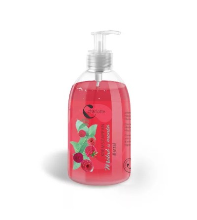 Charlotte krémszappan Málna & Menta 500 ml