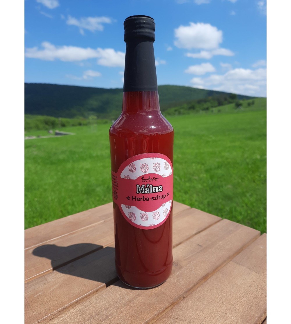 HM Prémium MÁLNA gyümölcs szörp/szirup 500ml